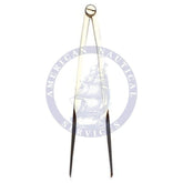 Straight 8" Pattern Brass Divider (Weems & Plath 173)